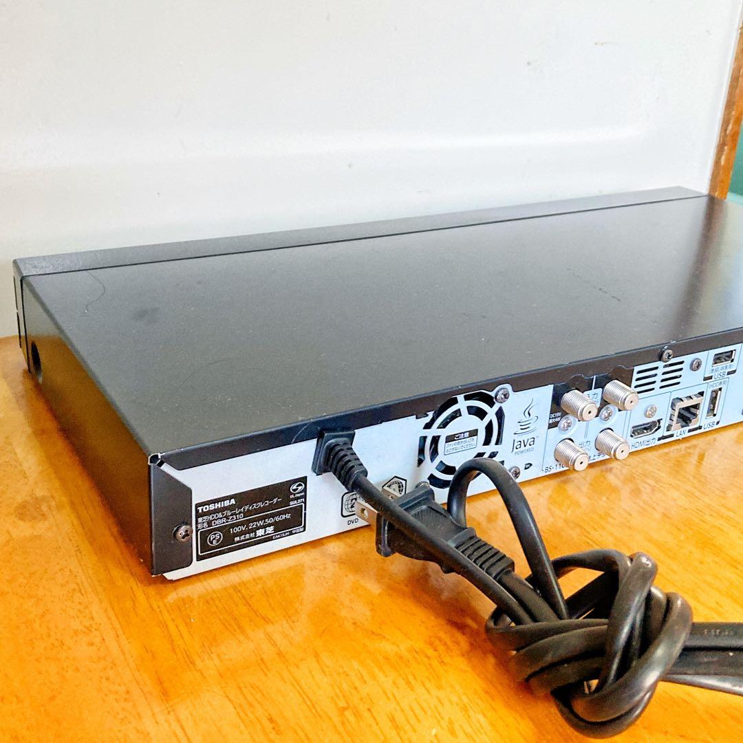 リモコン無し　TOSHIBA 東芝　ブルーレイレコーダー HDD 500GB