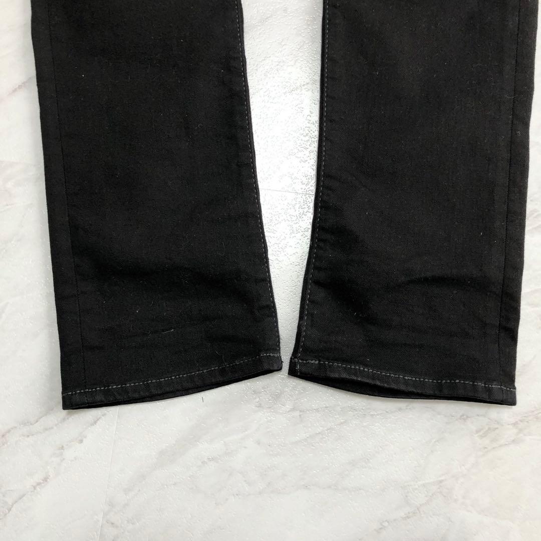【美品 近年モデル】ヤコブコーエン デニム NICK ブラック ハラコ 29