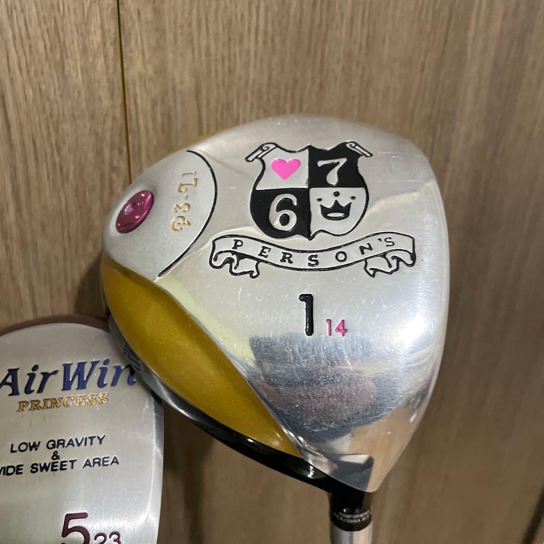 レディースゴルフクラブセット 初心者向け ドライバーアイアンパター フルセット