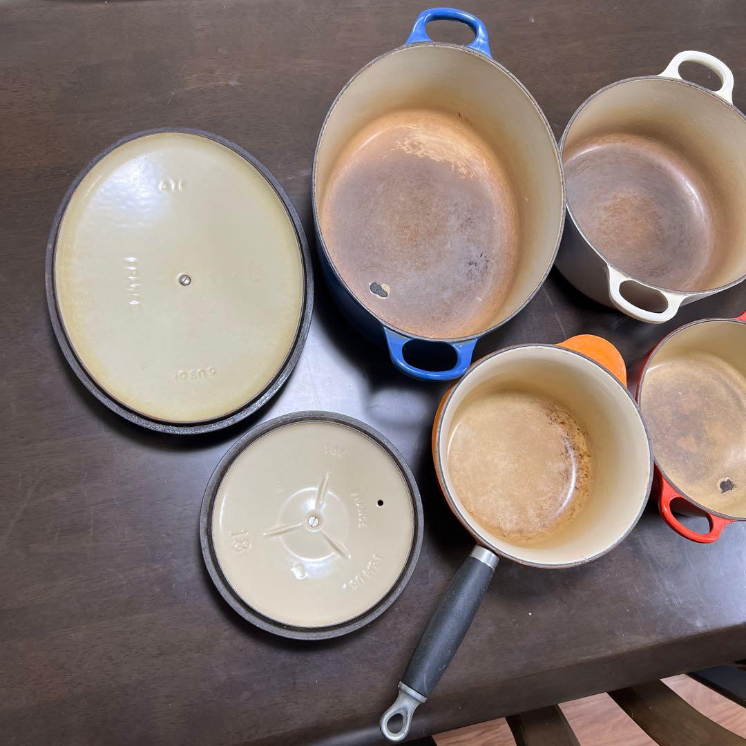ル・クルーゼ ルクルーゼ 鍋 まとめ 18 22 29 片手鍋 両手鍋