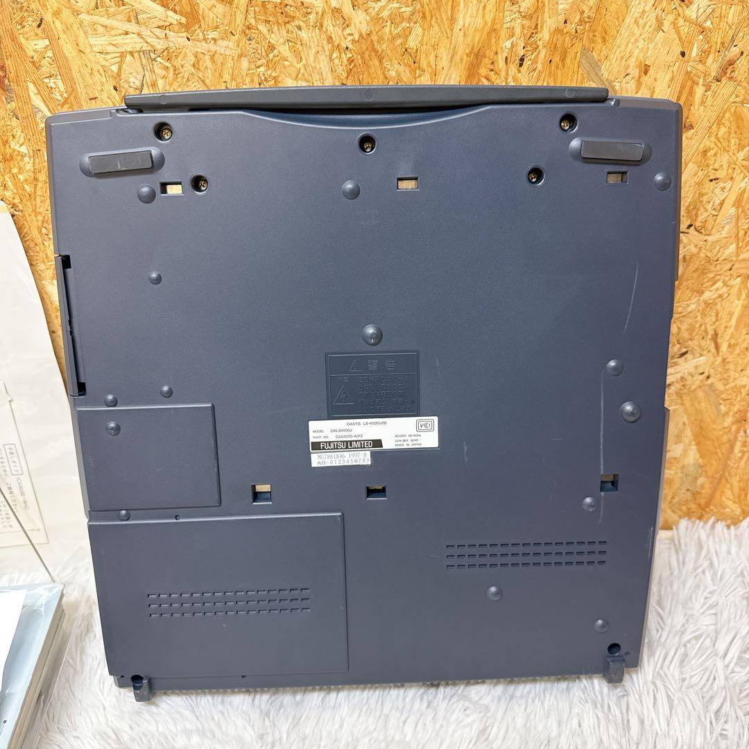 FUJITSU 富士通ワープロ OASYS オアシス LX-4500 カラー液晶