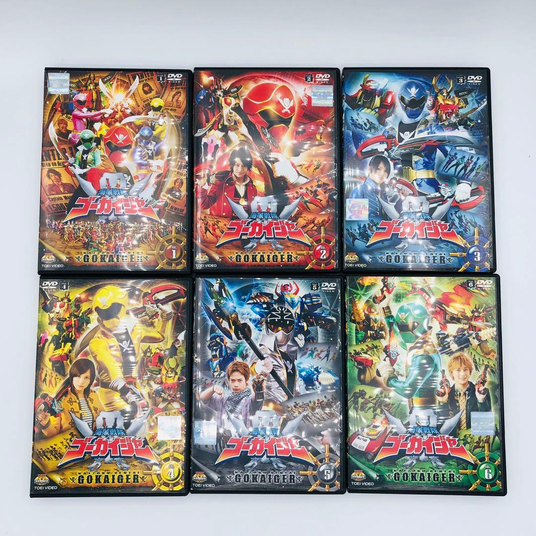 海賊戦隊ゴーカイジャー DVD 全12巻 東映