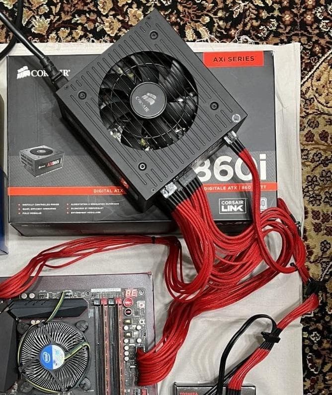 コルセア CORSAIR AX860i ATX電源 PLATINUM認証 　美品