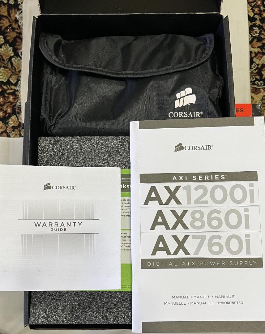 コルセア CORSAIR AX860i ATX電源 PLATINUM認証 　美品