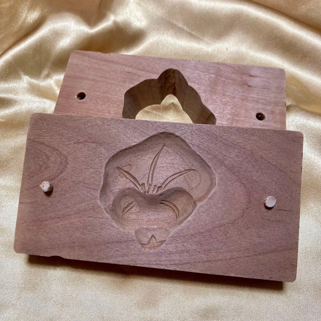 和菓子型 木製 セット　干菓子　生菓子