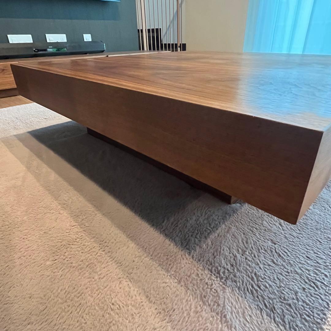 ローテーブル 木製 テーブル ウォルナット インテリア