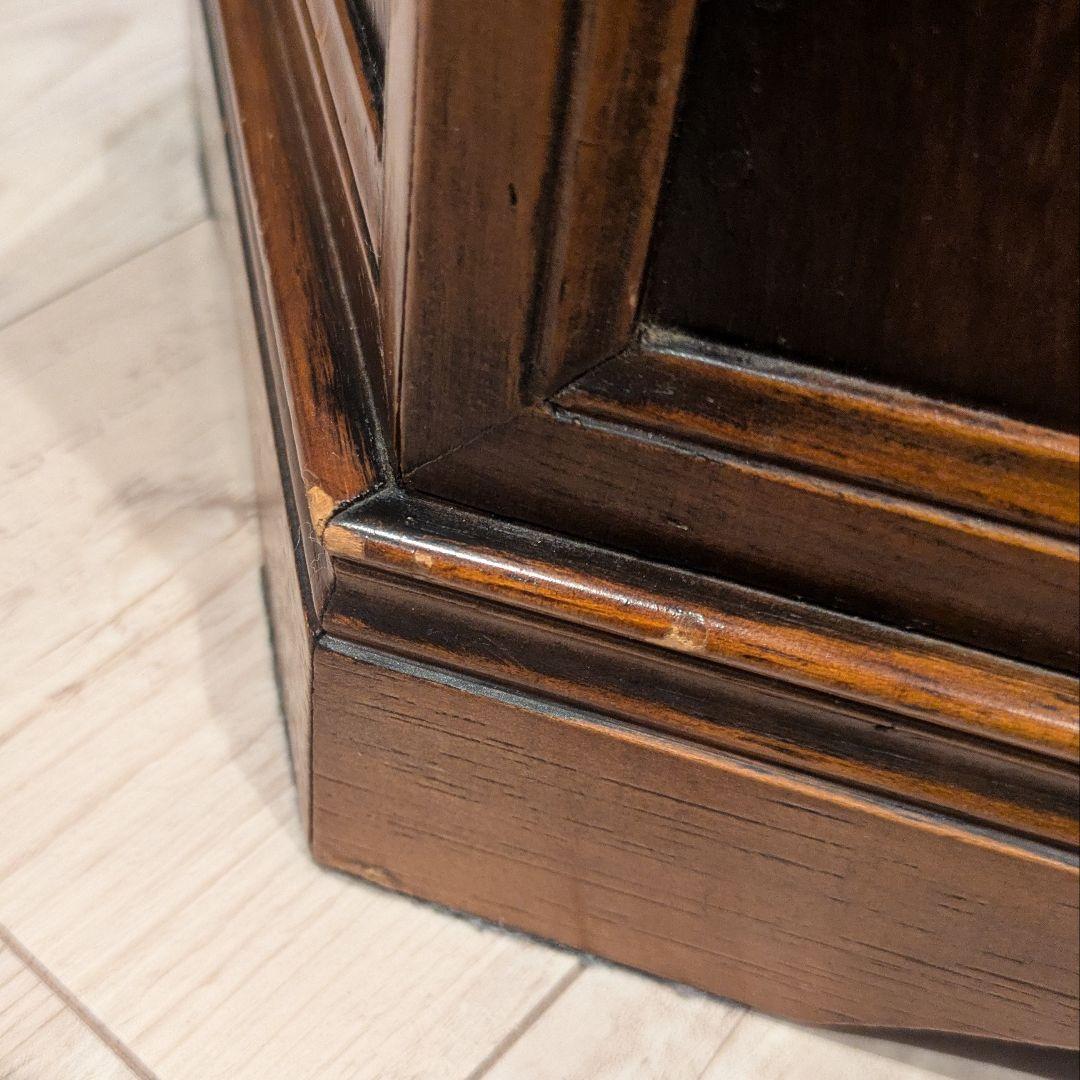 イタリア製 アンティーク調 六角 コンソールテーブル 飾り台 象嵌