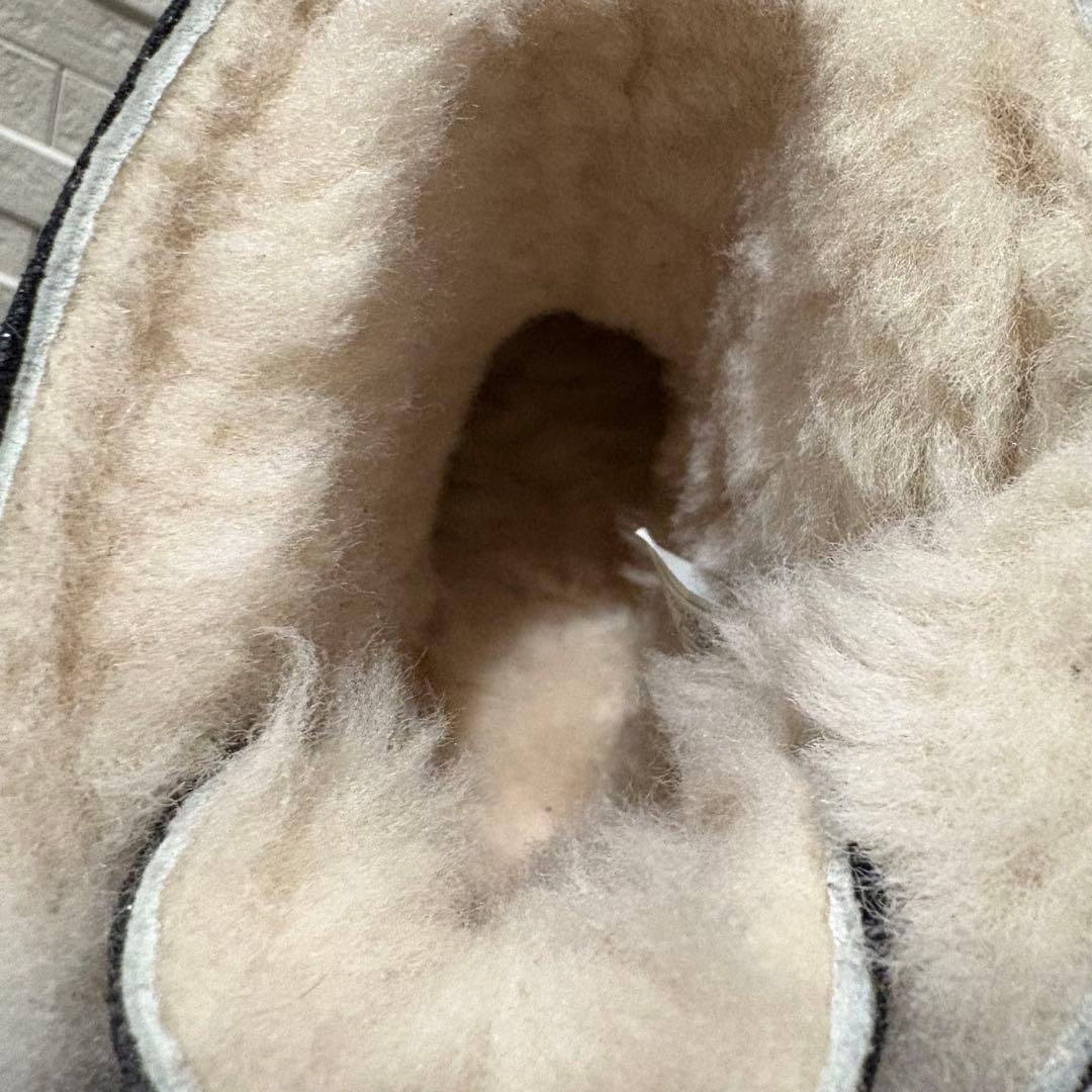 UGG W MINI BAILEY BOW SPARKLE リボン 黒ラメ　22