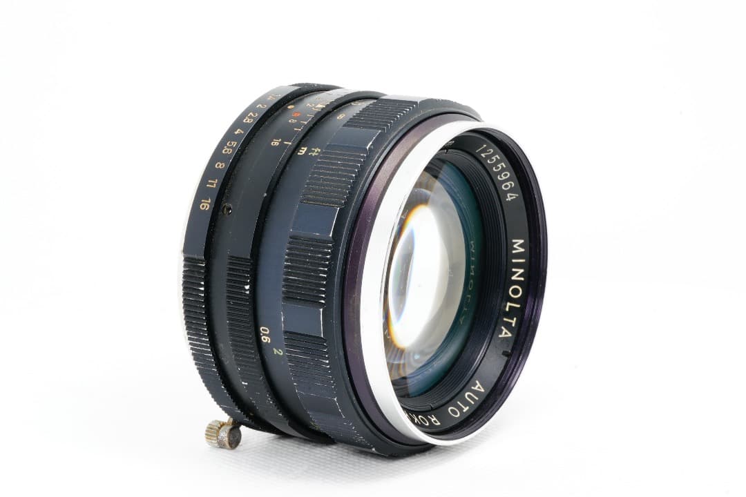 【バブルボケ】ミノルタ Auto-Rokkor-PF 58mm F1.4 125