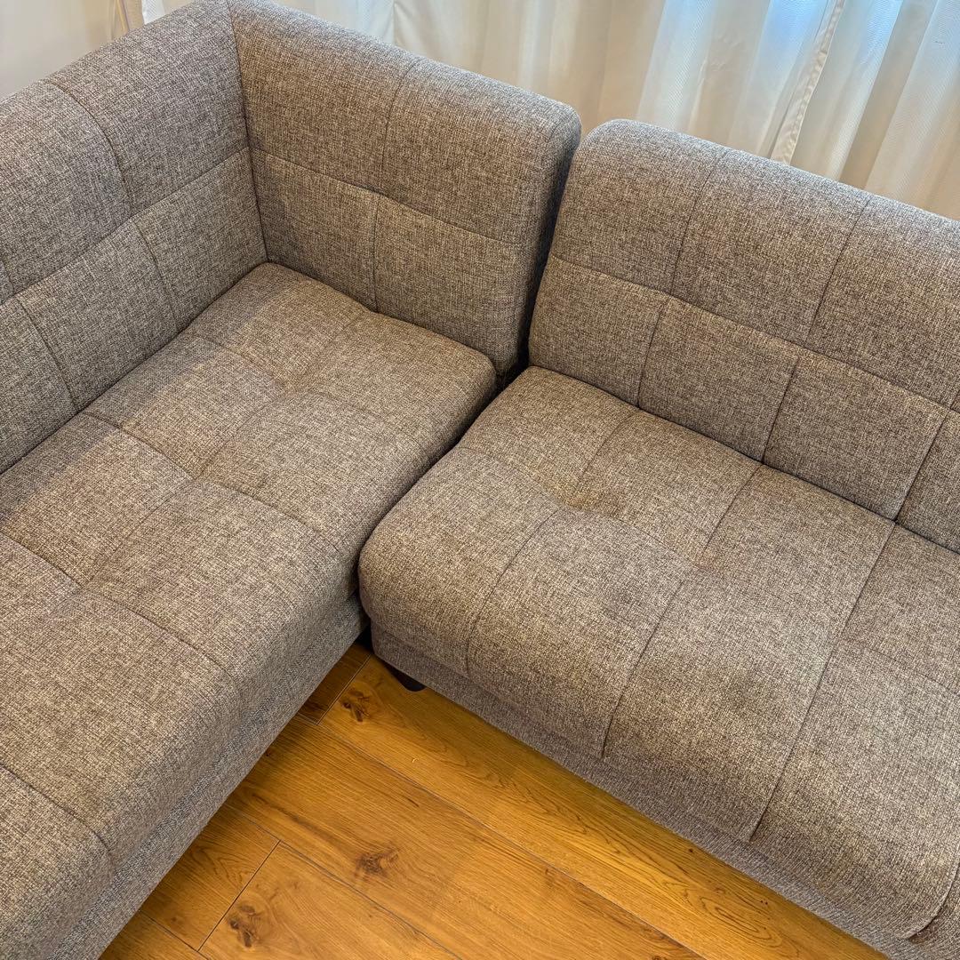 【ソファ①】ニトリ ソファ L字ソファ カウチソファ 収納