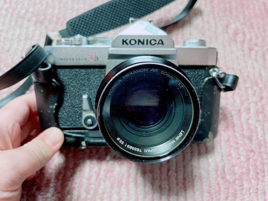 ★昭和レトロ★Konica 一眼レフカメラセット　訳あり品