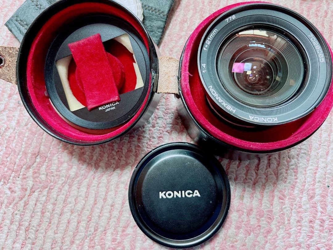 ★昭和レトロ★Konica 一眼レフカメラセット　訳あり品