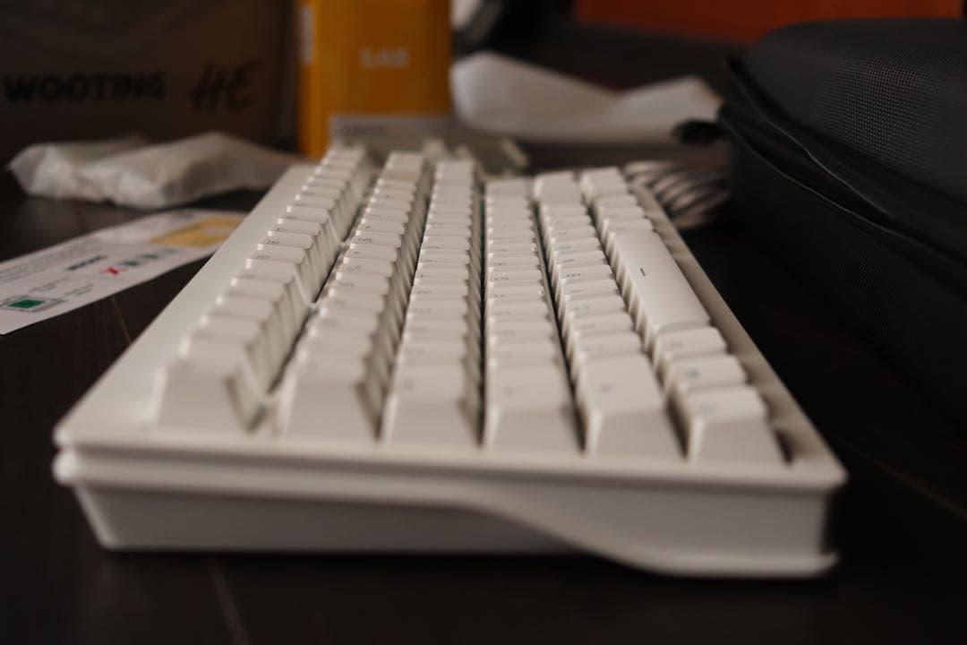 Wooting 80HE Zinc Alloy Lekker L45スイッチ付き