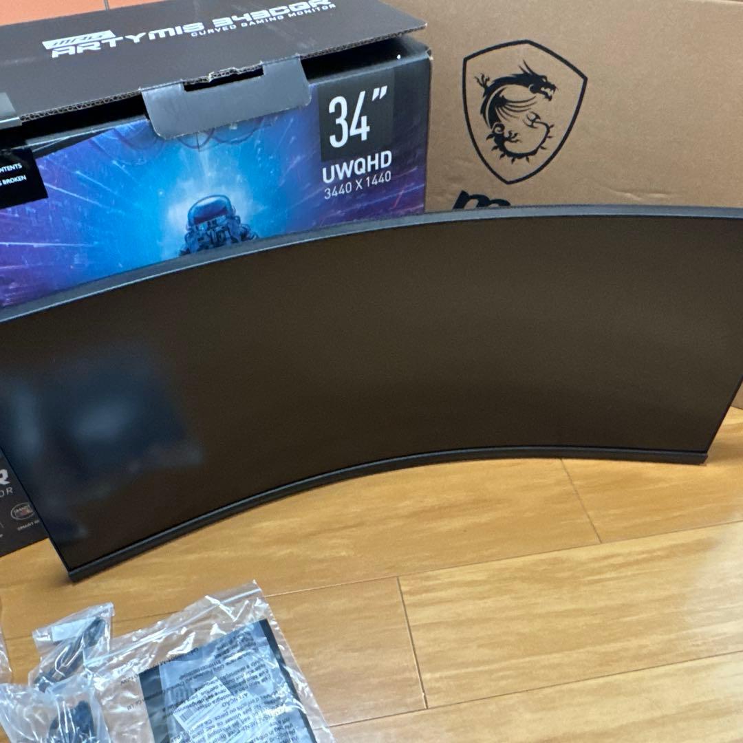 MSI ARTYMIS 343CQR 34インチウルトラワイド