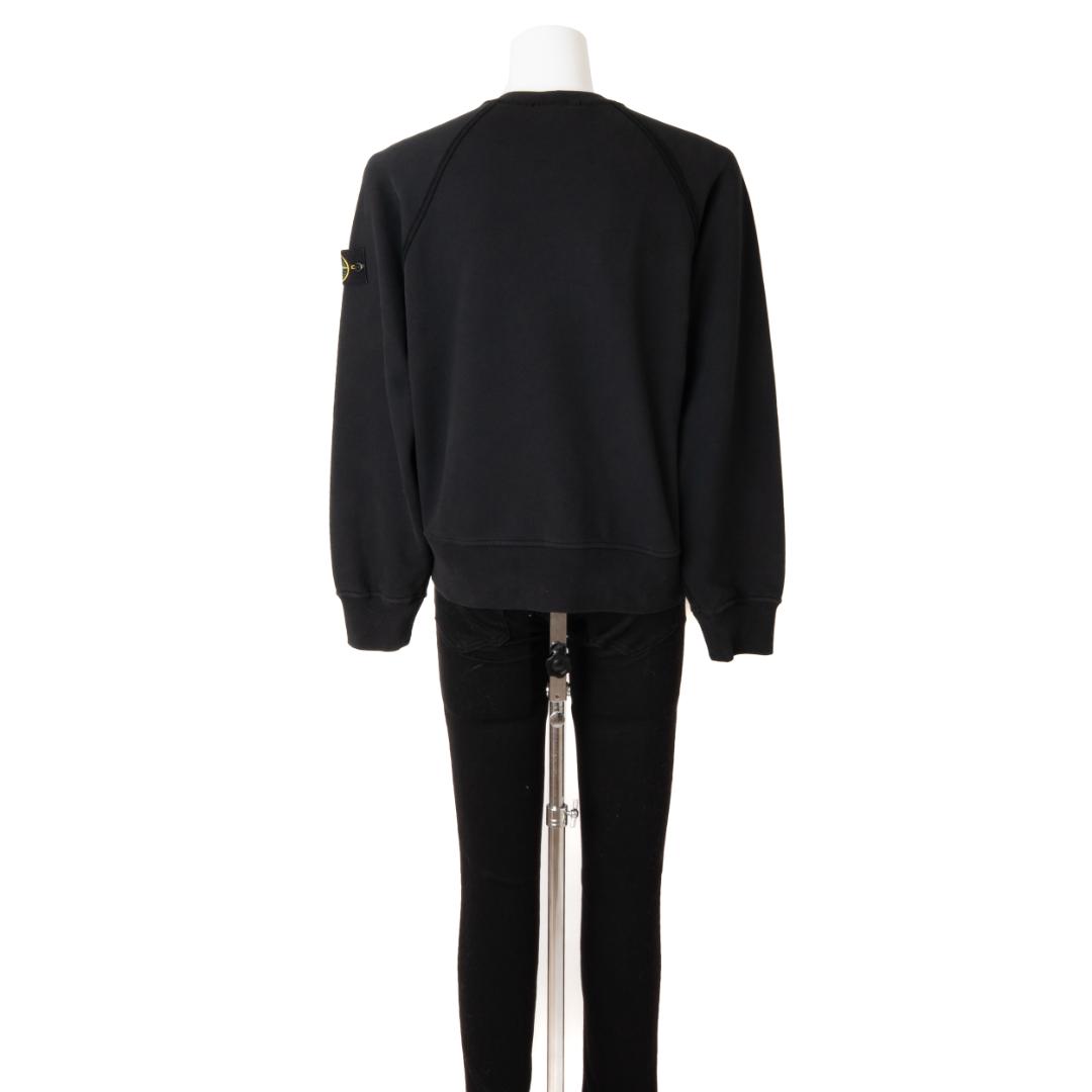 新品 STONE  裏起毛 LOGO スウェットシャツ L