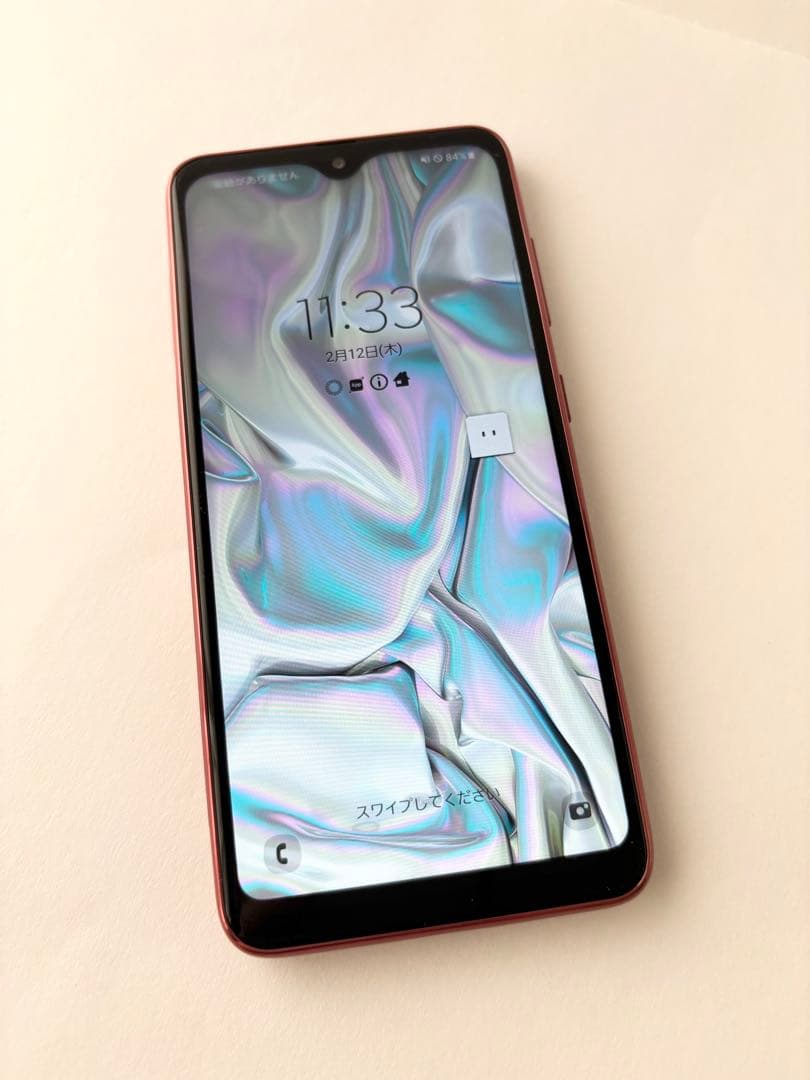 【極美品】Galaxy A21 レッド 64GB SIMフリー セット