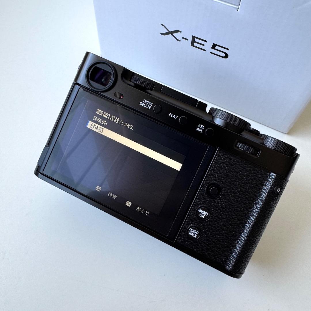 FUJIFILM X-E5 ミラーレス一眼 ブラック