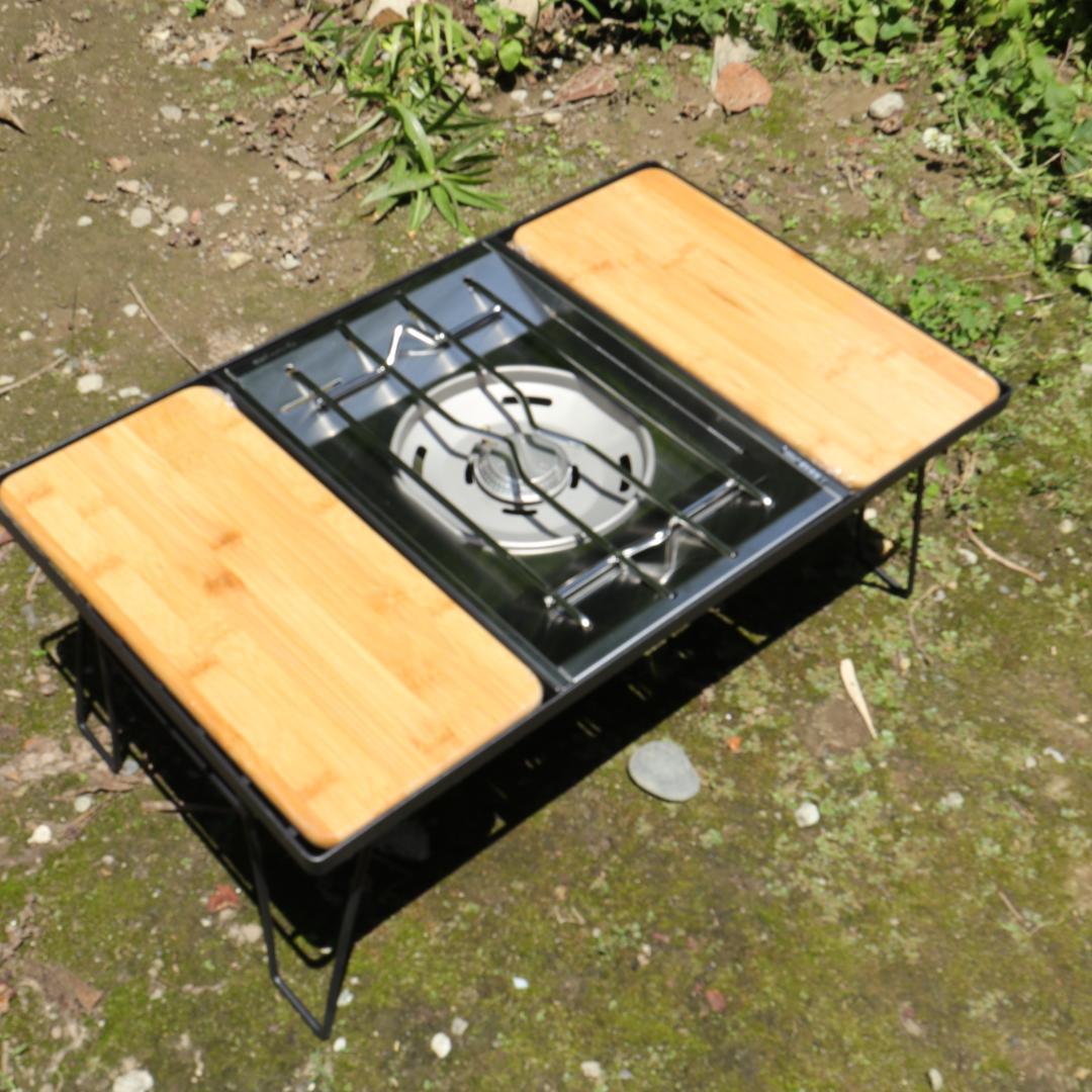 IGT対応フィールドラック　天板2枚付　グリルテーブル　収納袋付