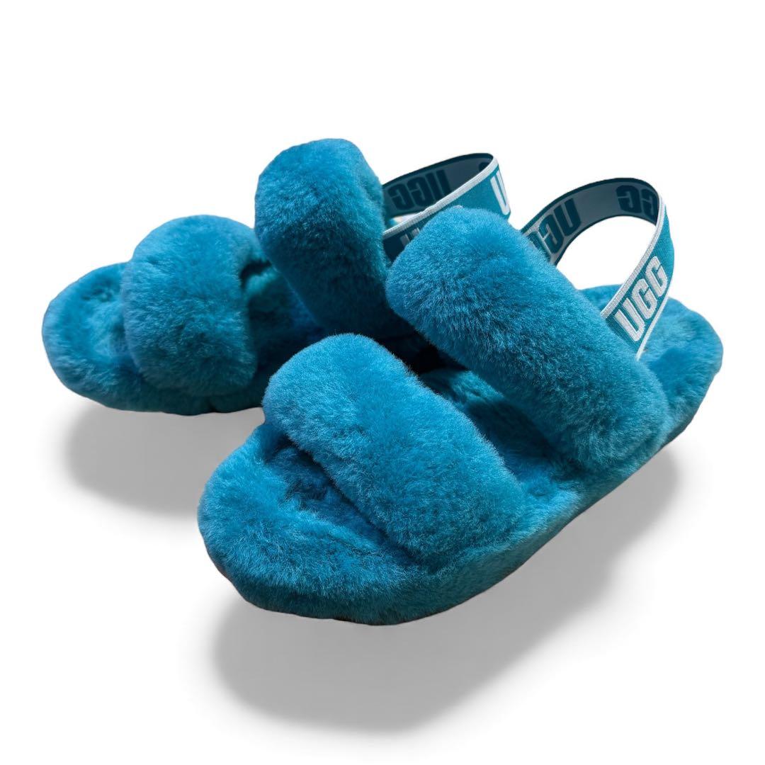 美品✨ UGG アグ サンダル オーイヤー ストラップサンダル シープスキン