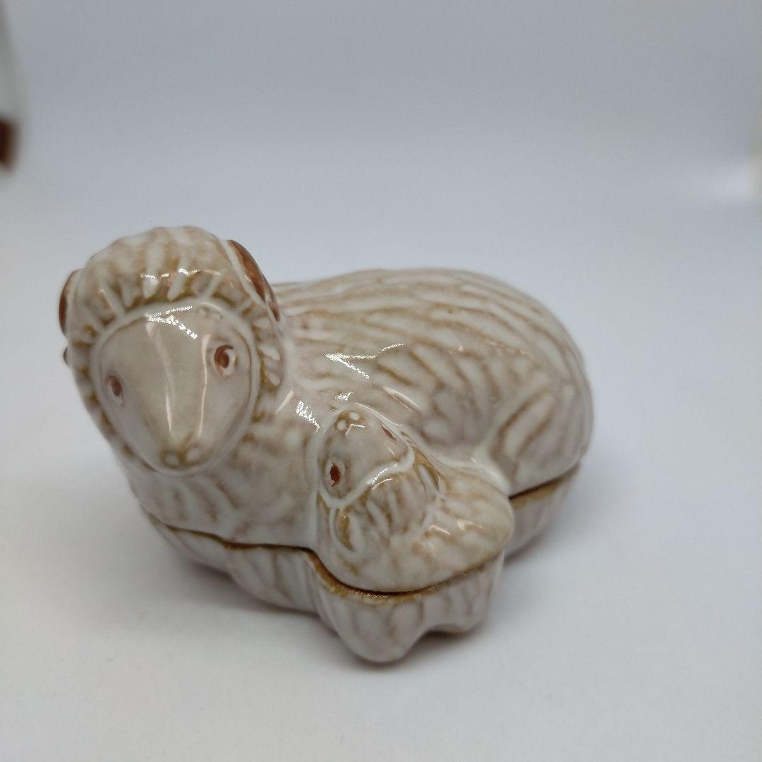 未使用 茶道具 干支未 香合 中村秋峰作 共箱