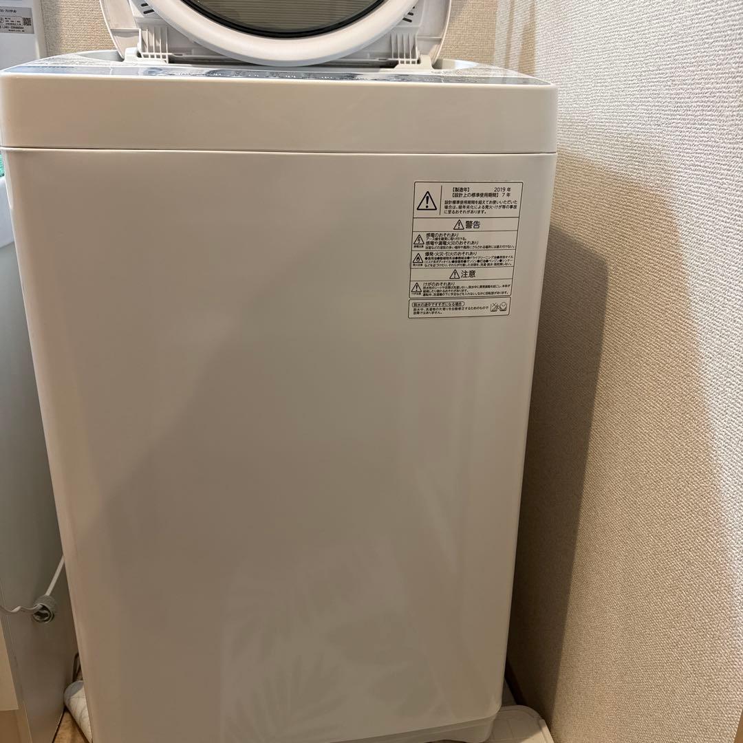 TOSHIBA 洗濯機本体 縦型 AW-6G6