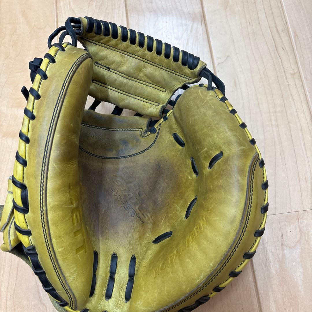 ゼット　プロステイタス　オーダー　プロモデル 硬式グローブ イエロー