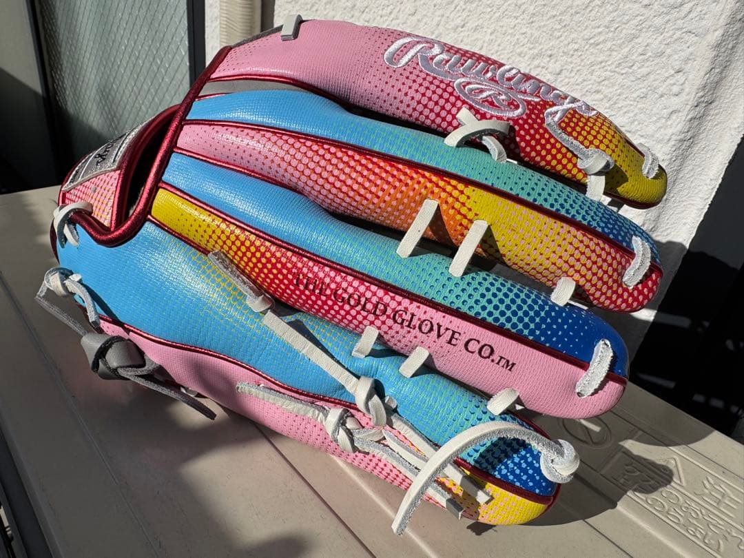 型付済み【ローリングス】一般軟式外野手用グローブ