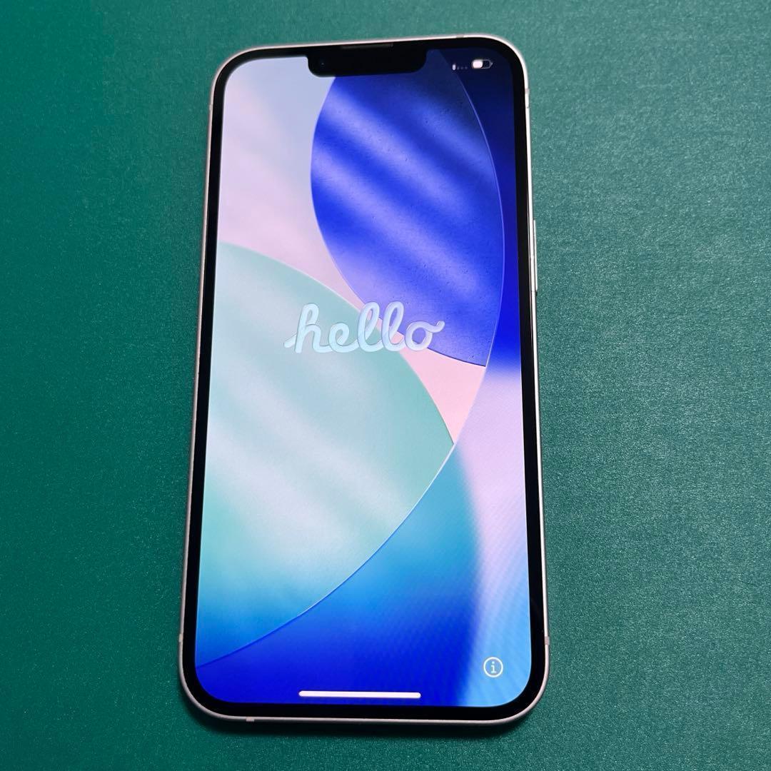 【美品】iPhone 13 ピンク 256GB ①