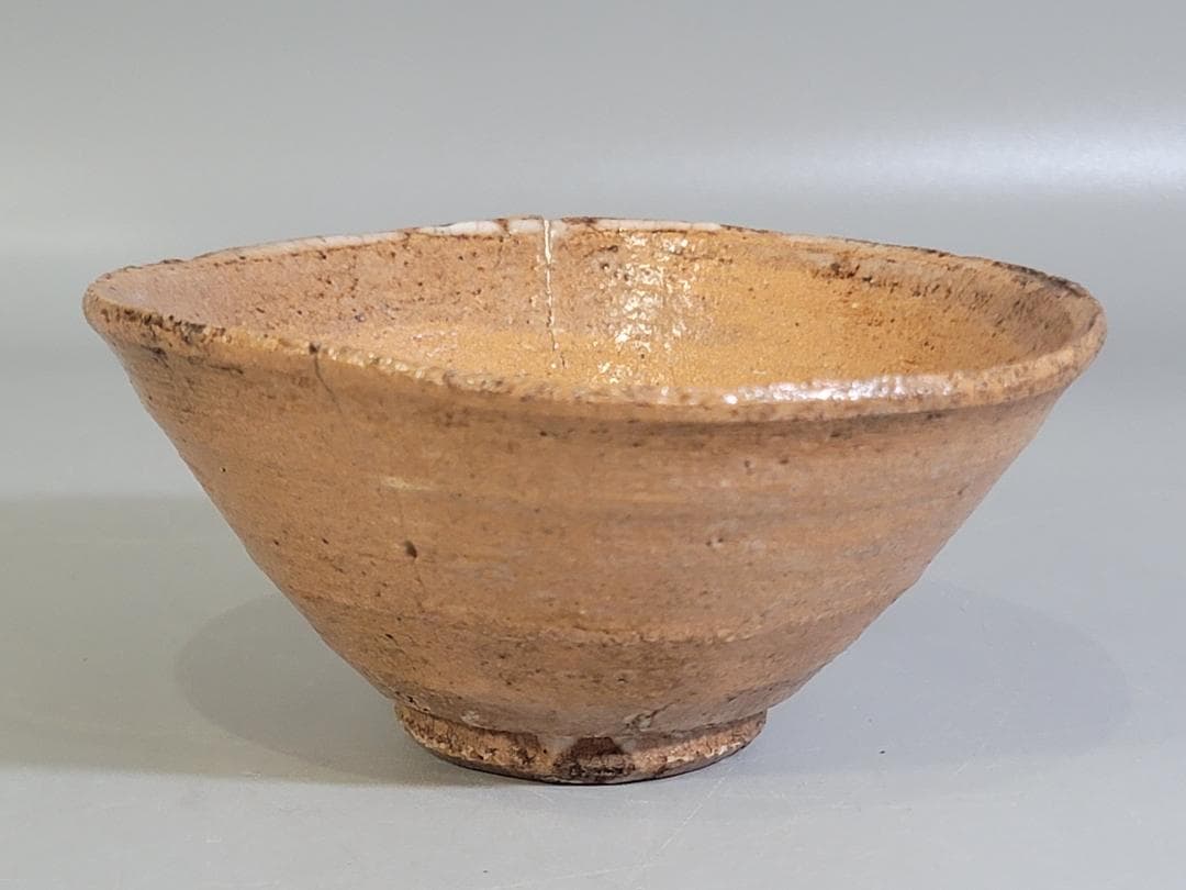 茶道具 斗々屋 魚屋茶碗 時代物 DT439