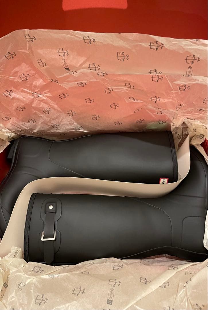 新品　HUNTER WOMENS ORIGINAL TALL BOOT 24cm