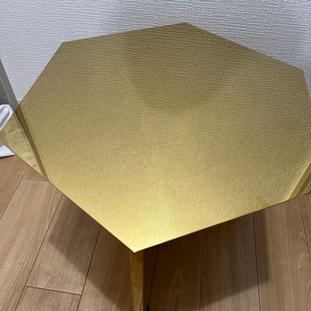 美品！HAY スリットテーブルヘキサゴン 廃盤ミラーテーブルモデル