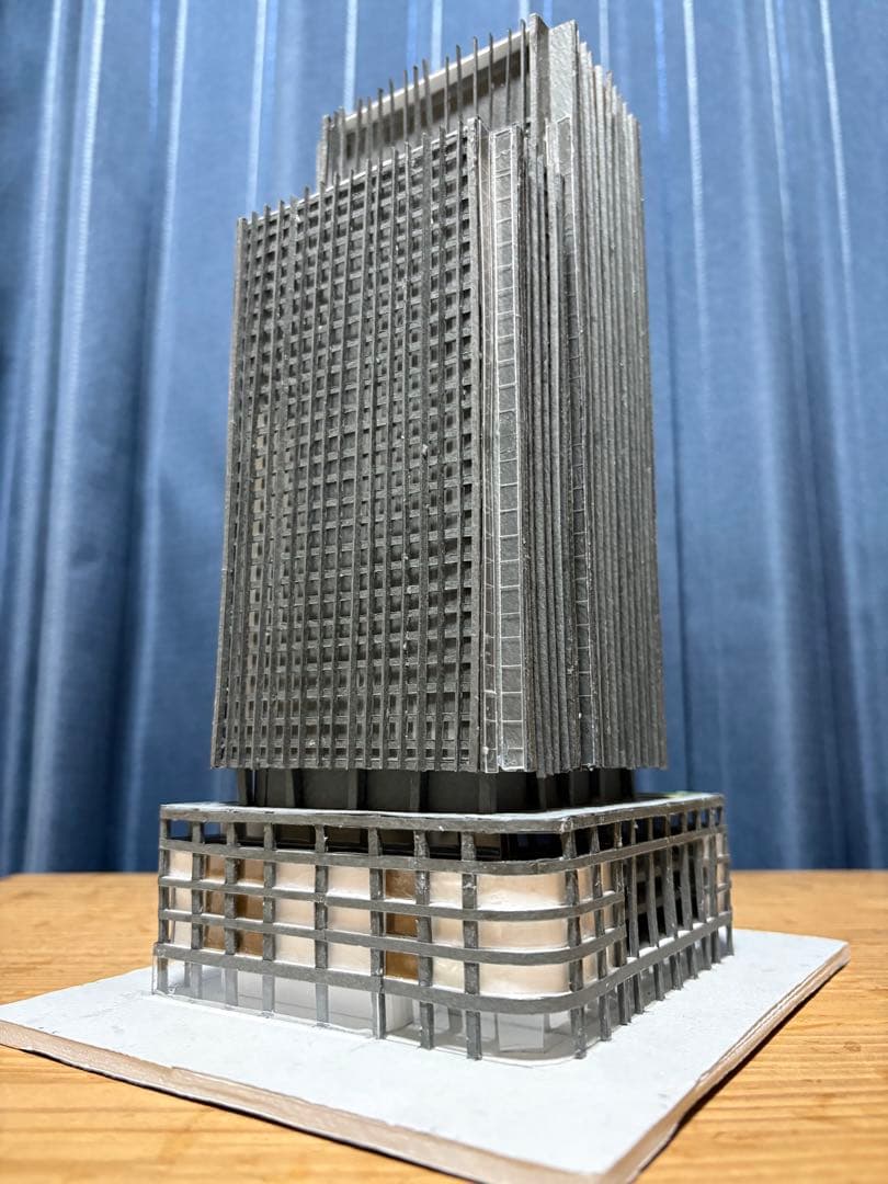 新丸の内ビルディング　ペーパークラフト