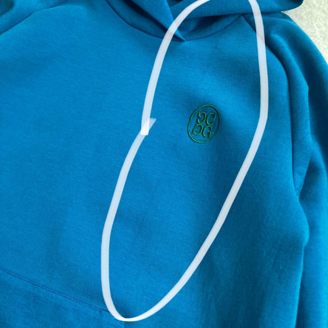 極美品・近年モデル✨G/FORE　ゴルフウェア　パーカー　リブ　ロゴ刺繍　M位