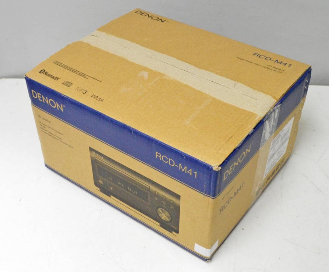 新品/未使用品 Denon CDコンポ RCD-M41 Mシリーズ シルバー