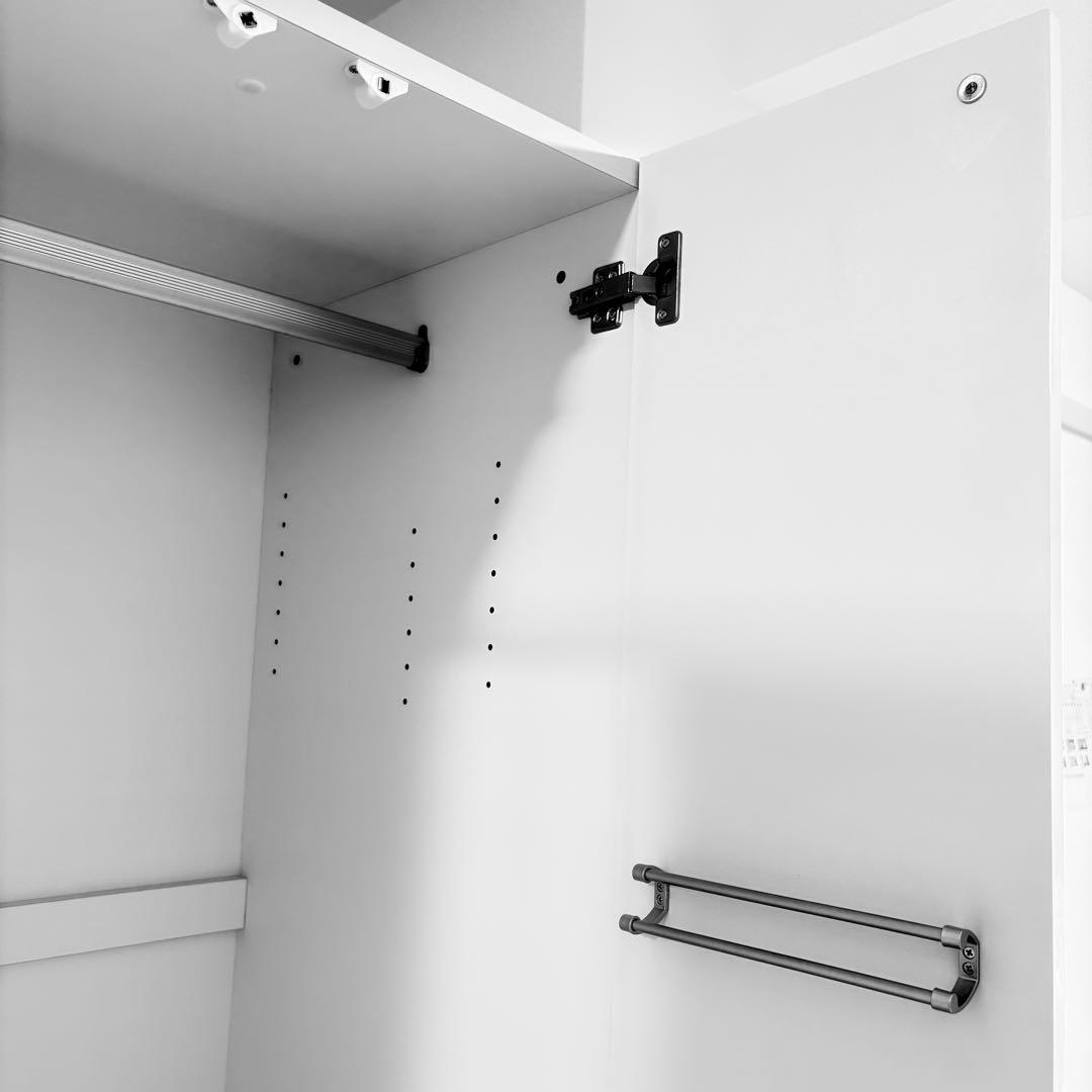 値下げ♩ ニトリ ポルテ 60 エナメル塗装 光沢 傷に強い ワードローブ