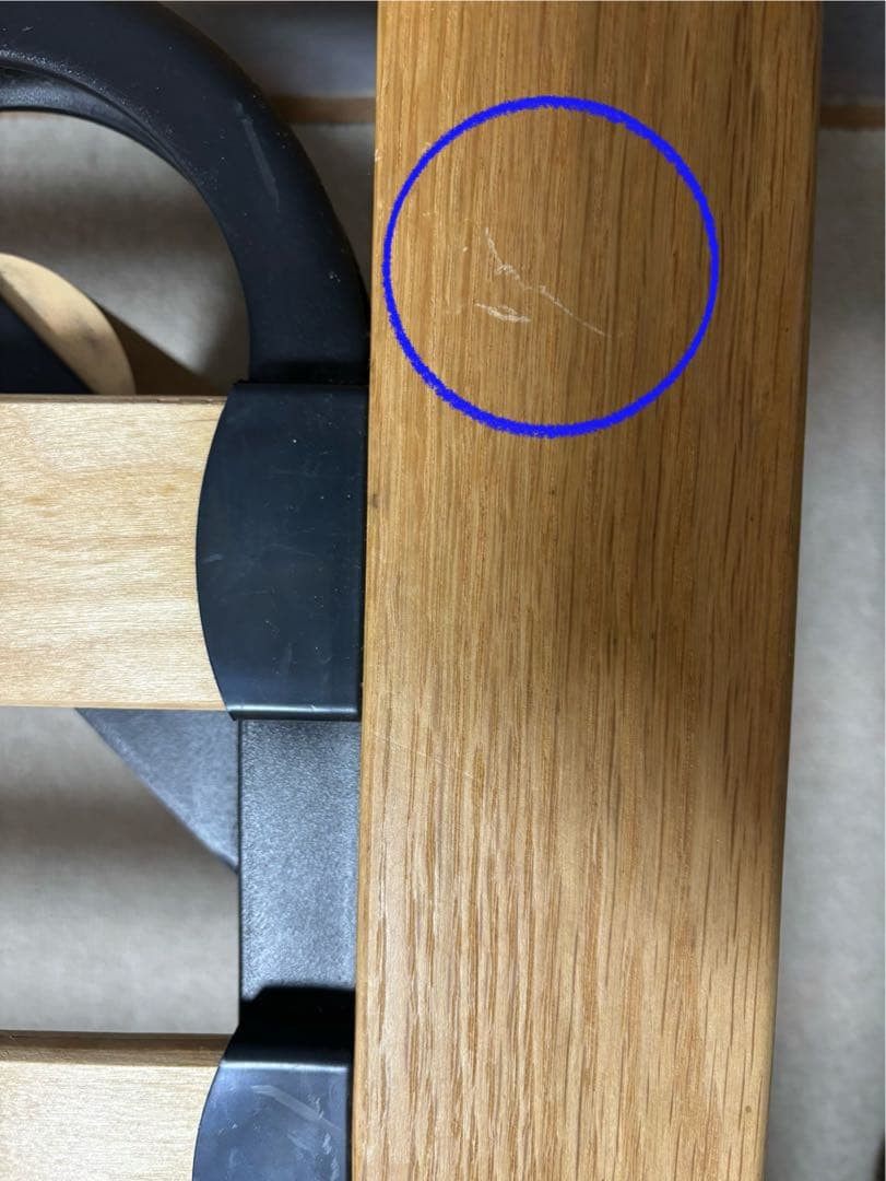 無印良品　木製ベッドフレーム セミダブル