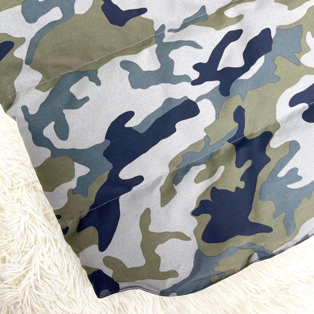 【激レア/美品】カナダグース ギャルソンベスト カモ柄 ミリタリー 迷彩 S