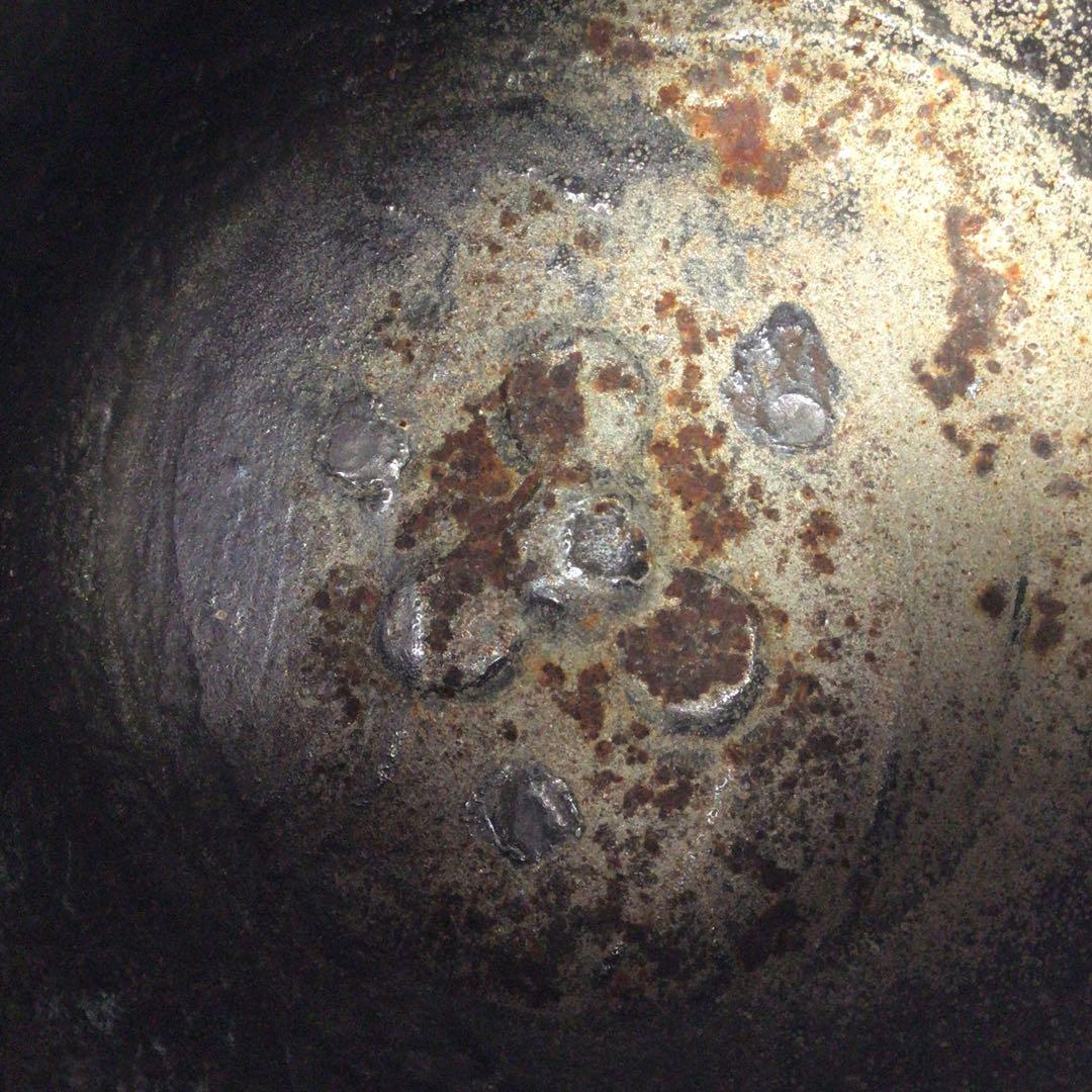 Ｒ３２１　茶釜　『釜師　佐藤浄清造』『真形羽釜』　共箱　茶道具