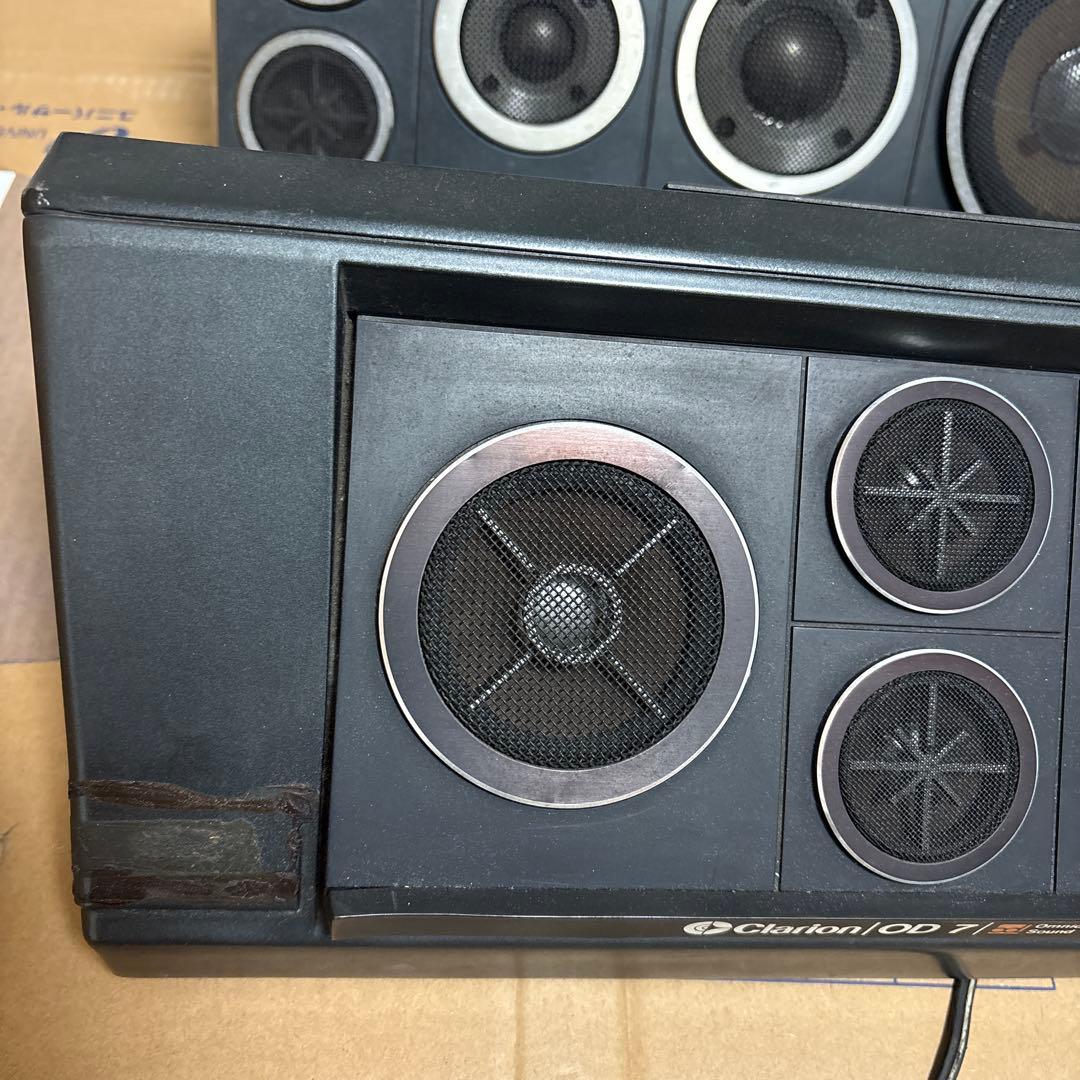 当時物 クラリオンod-7 置き型スピーカー 旧車