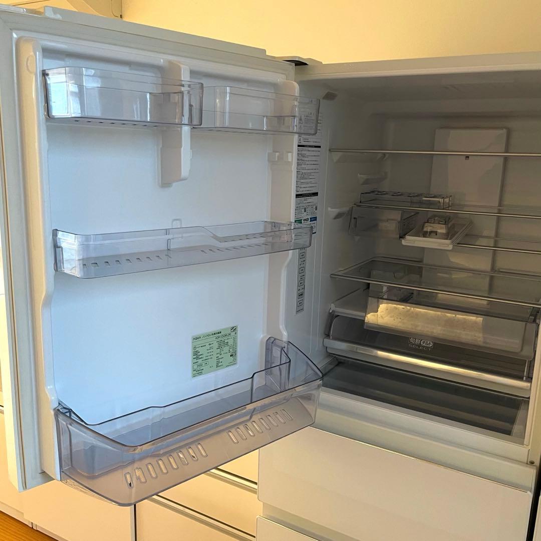 【週末限定】AQUA 左開き430L 2022年製　幅60 美品