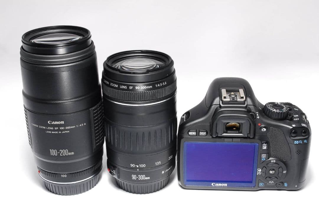 ♥ショット極少♥Canon Kiss X4♥望遠＆超望遠 Wレンズ 初心者安心