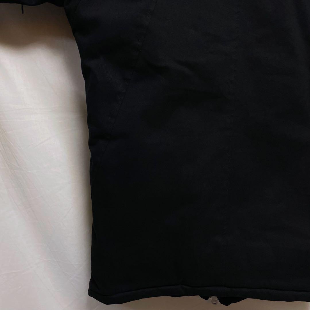 【NO ID.】マルチシームハイカラーハーフコート ボアフリース ハの字ジッパー