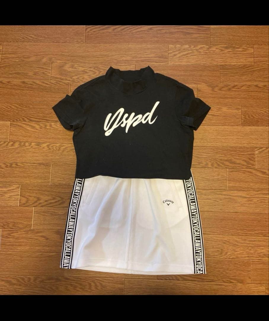 キャロウェイ　パーカー　スカート　モックネック　3点セット