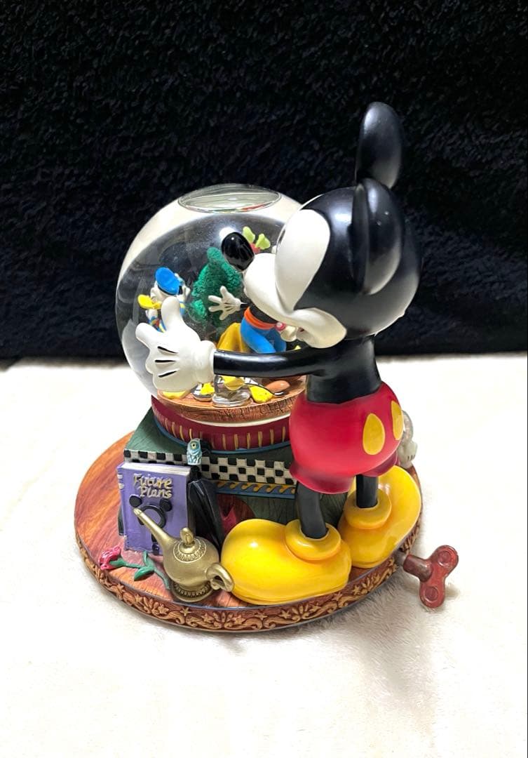 Disney スノードーム　オルゴール　ミッキー　ミニー