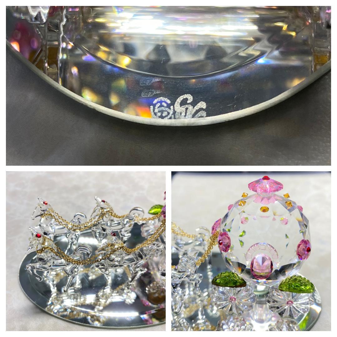 ■米国クリスタルワールド社 馬車の置物