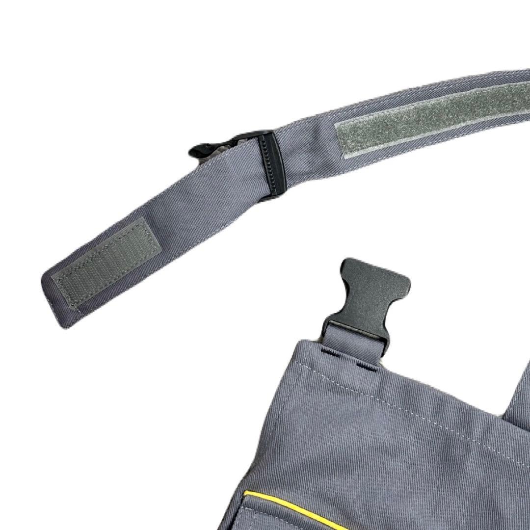 【未使用】Adolphe Lafont フレンチワーク ダブルニーオーバーオール