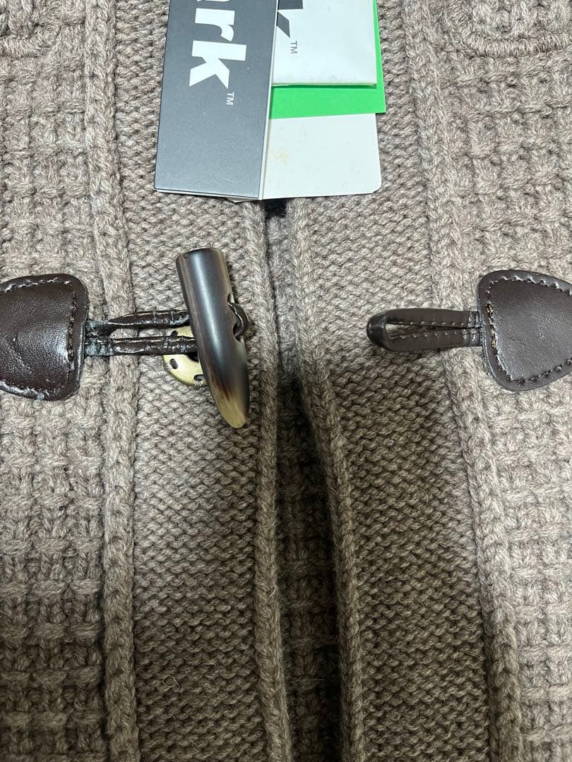 Bark ニットダッフルコート