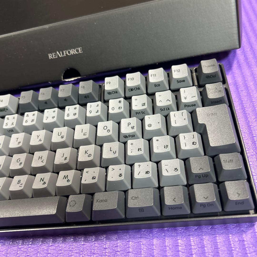 REALFORCE C1HJ13 ブラック&キーキャップセット