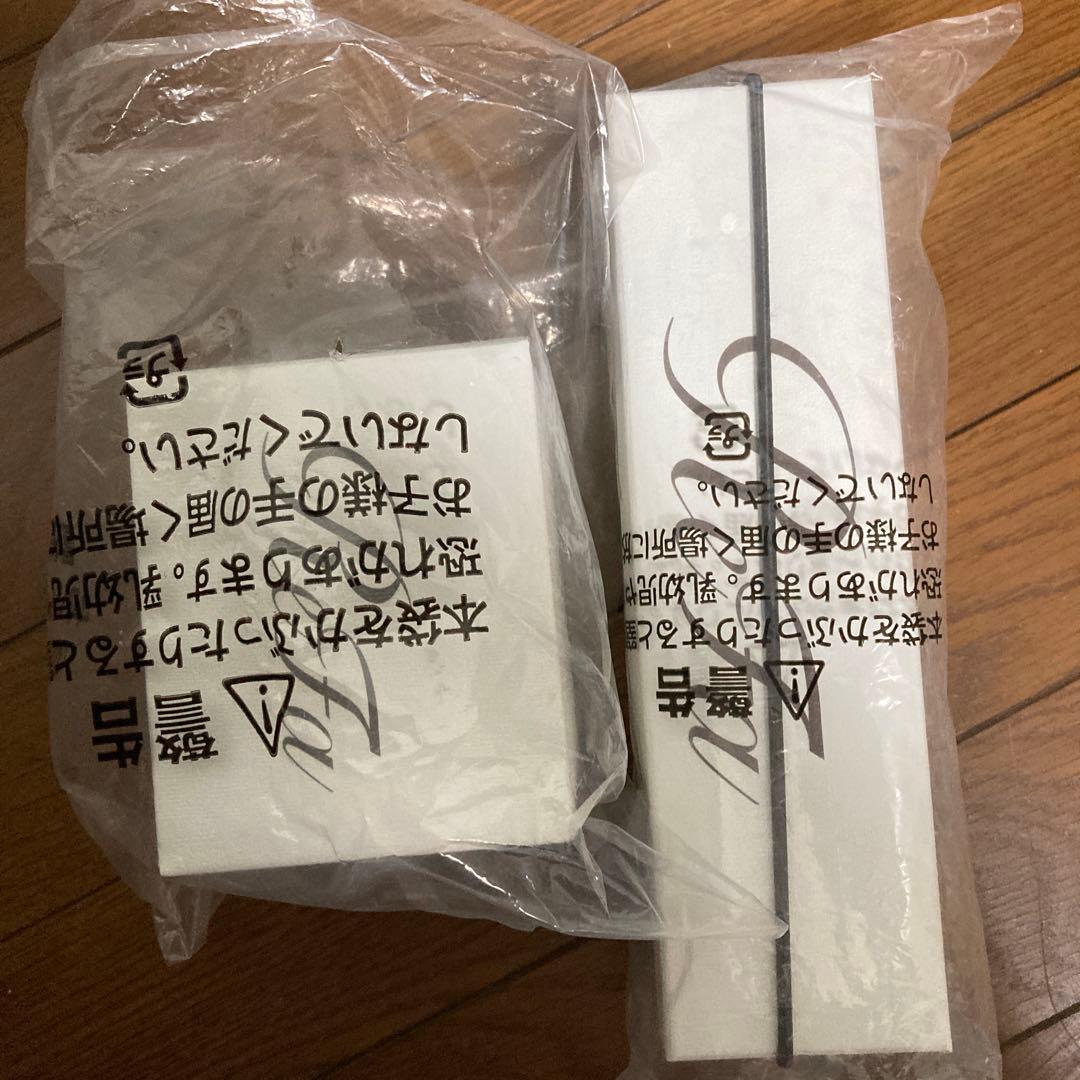 未使用 ストレートフィンガーヘアアイロン スタンド付き　 ホワイト