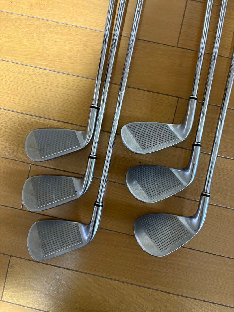 ゼクシオ６アイアン純正スチールシャフトＲ 7〜Sの6本セット